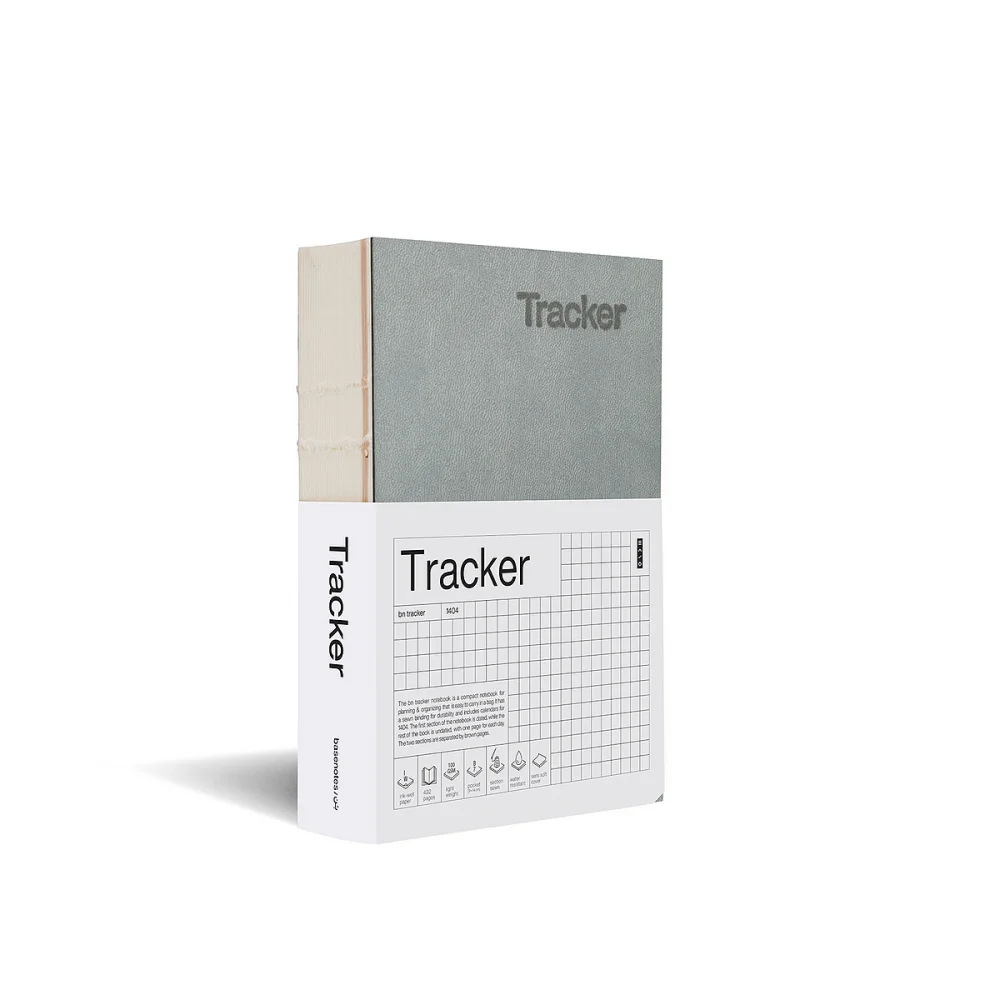 دفترچه پیگیری کاغذ اینک ول جیبی جلد طوسی 432 برگ بن/ Basenotes دفترچه پیگیری کاغذ اینک ول جیبی جلد طوسی 432 برگ بن/ Basenotes